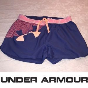 Girls Under Armour Play Up Shorts